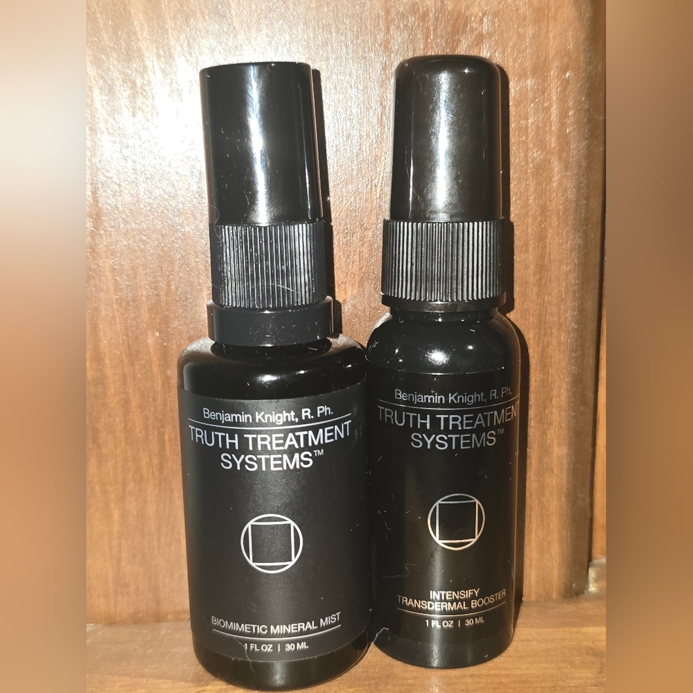 Truth Treatment Systems Biometric Mineral Mist & Intensify Transdermal Booster